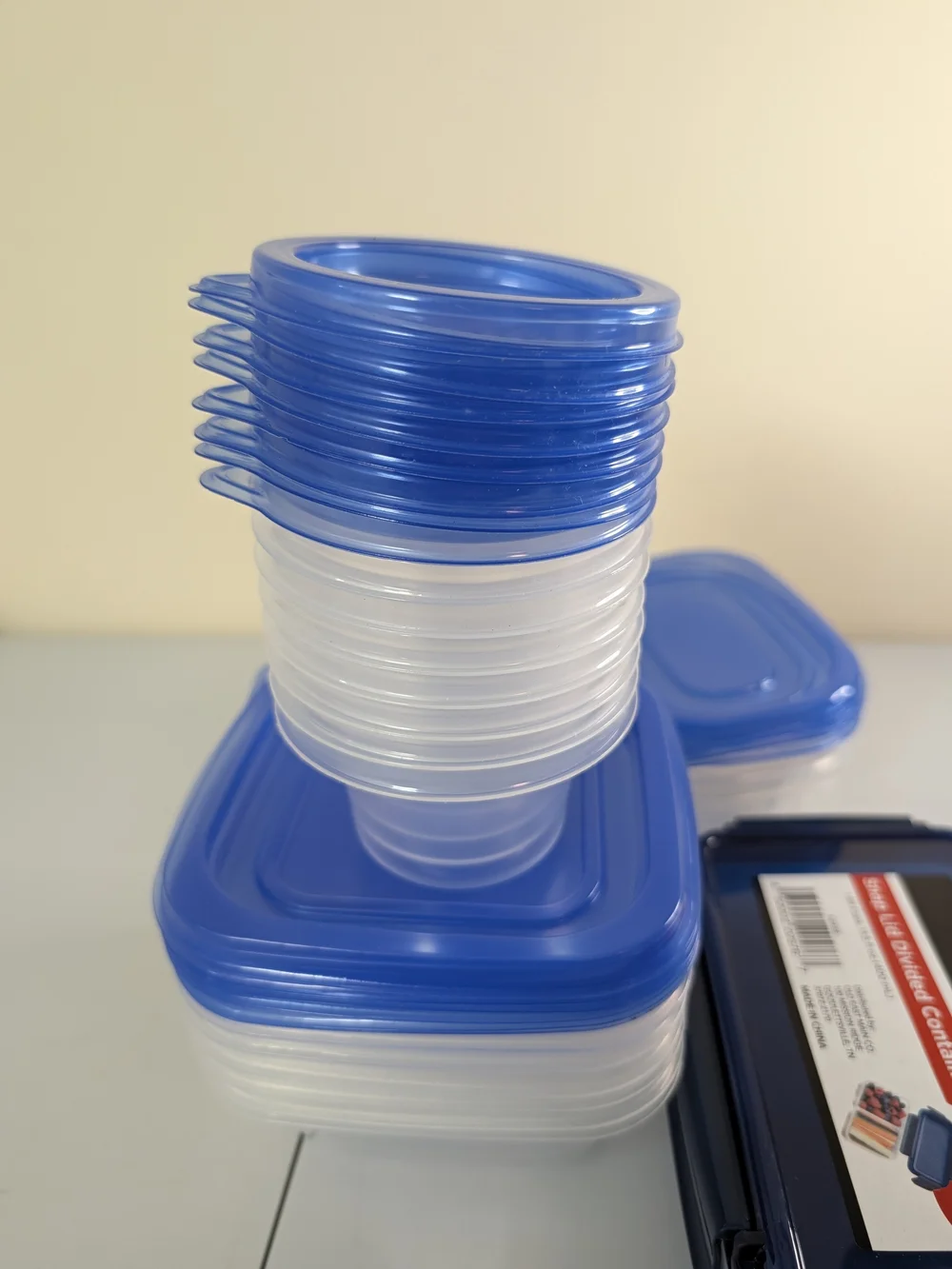 Blue Food Storage Container Set - 18 Pc B27